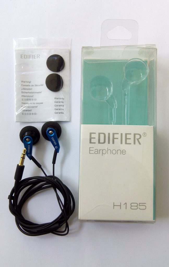 Unboxing Edifier H185