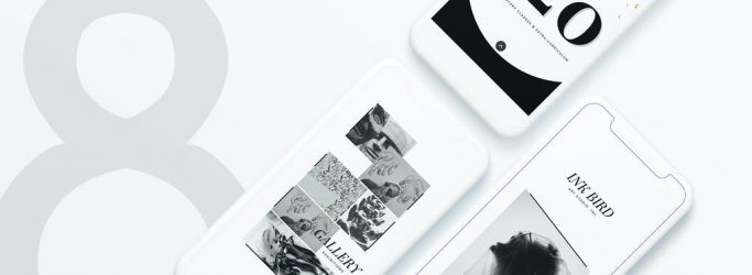 FREE DOWNLOAD 8 Template PPT Instagram Stories Simple Elegant
