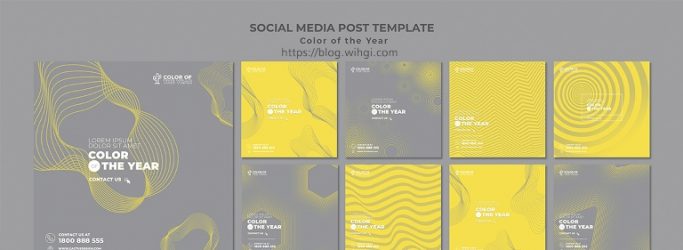 Color of The Year 2021 Instagram Template Free Download