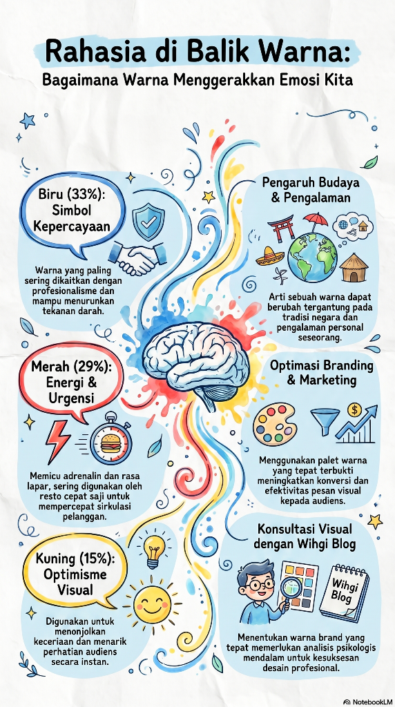 Arti warna dalam psikologi manusia